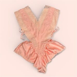 SOLD - RARE Vintage 1970s - NWT Victoria Secret Lingerie Teddy - XS